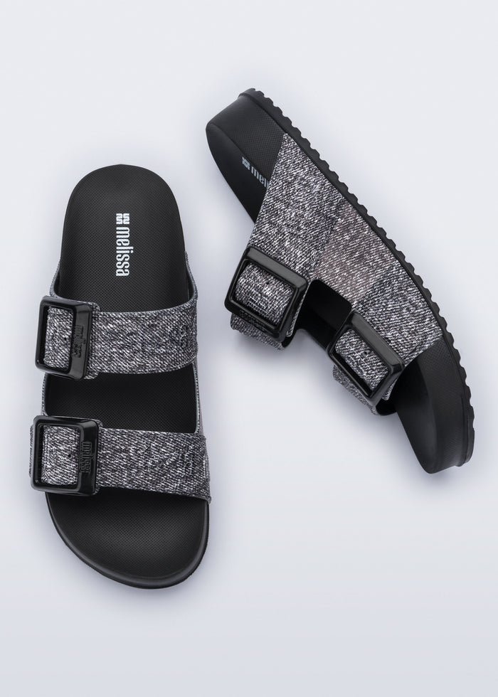 Melissa - Melissa Cozy M Lover Slide Denim - Black Jeans -