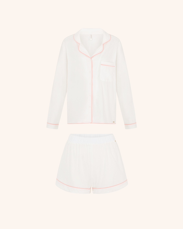 Cozy XS / Ivory PJ Set Ivory