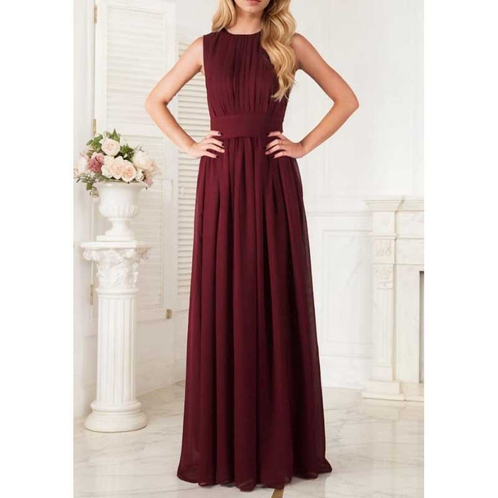 Custom Made Long Chiffon Bridesmaid Dresses – Elegant & Tailored to Fit