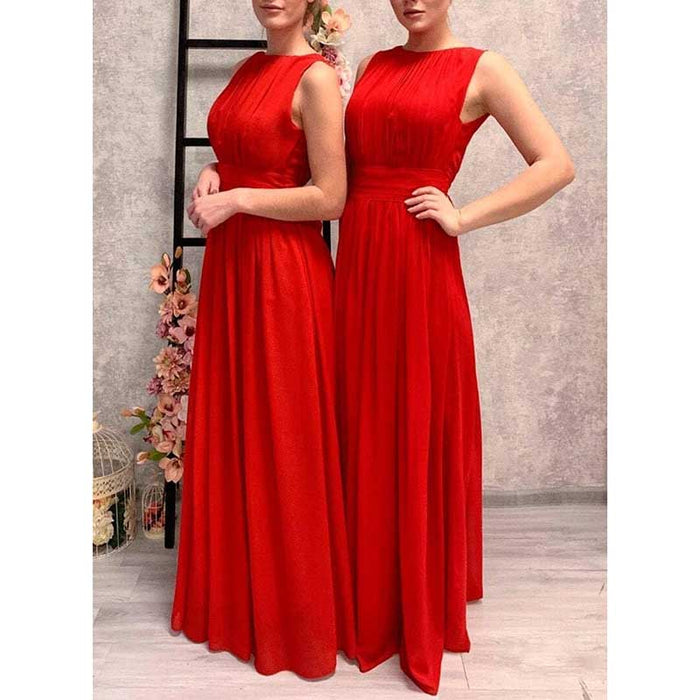 Custom Made Long Chiffon Bridesmaid Dresses – Elegant & Tailored to Fit