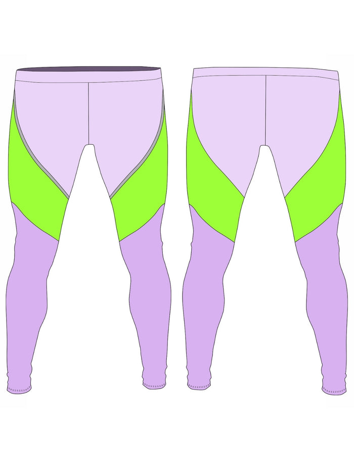 Customise Your Mens Panelled Leggings