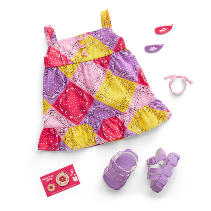 Daisy Davenport’s™ Camp Table, Outfit & Crafts Bundle for 18-inch Dolls (Girl of the Year™ 2027)