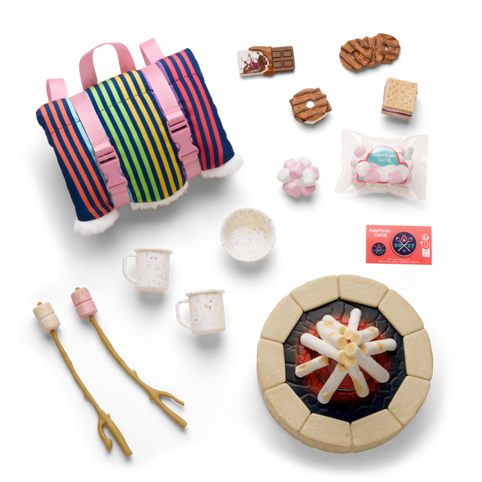 Daisy Davenport’s™ Campfire, Guitar & PJs Bundle for Girls & 18-inch Dolls (Girl of the Year™ 2027)