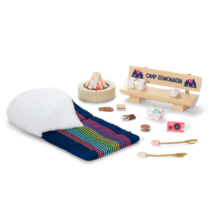 Daisy Davenport’s™ Campfire Set & Guitar Bundle for 18-inch Dolls (Girl of the Year™ 2027)
