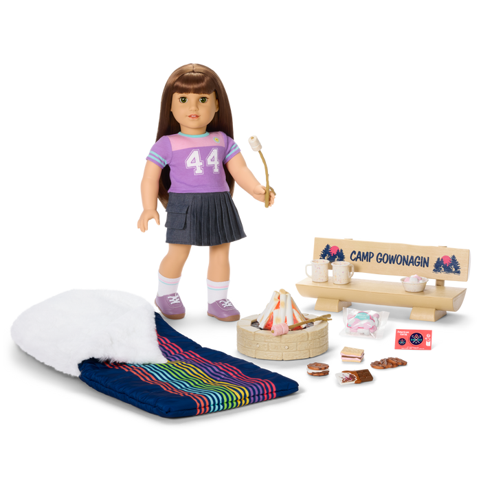 Daisy Davenport’s™ Campfire Set & Guitar Bundle for 18-inch Dolls (Girl of the Year™ 2027)