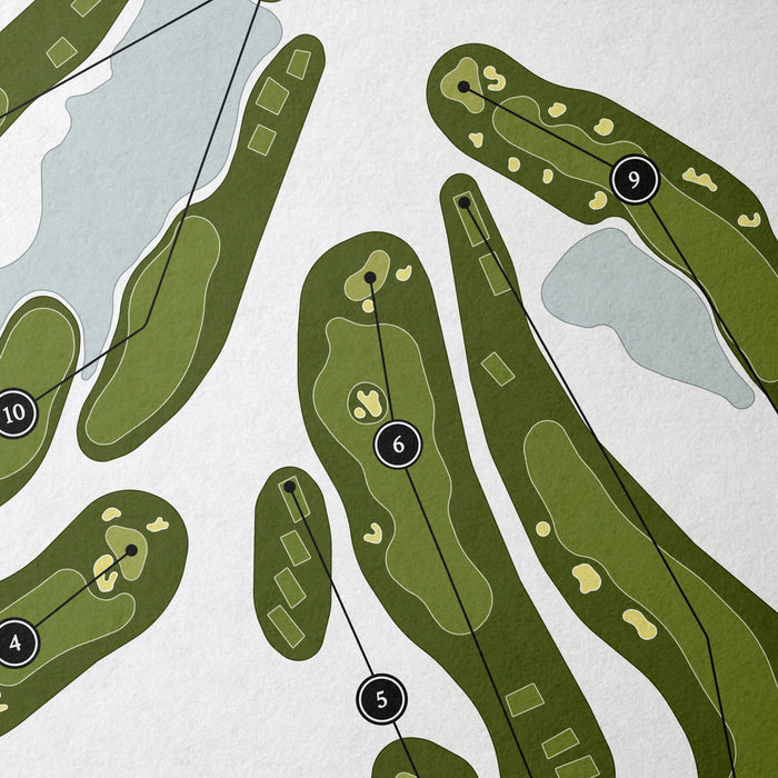Dalhousie Golf Club | Golf Course Map | Close+Up