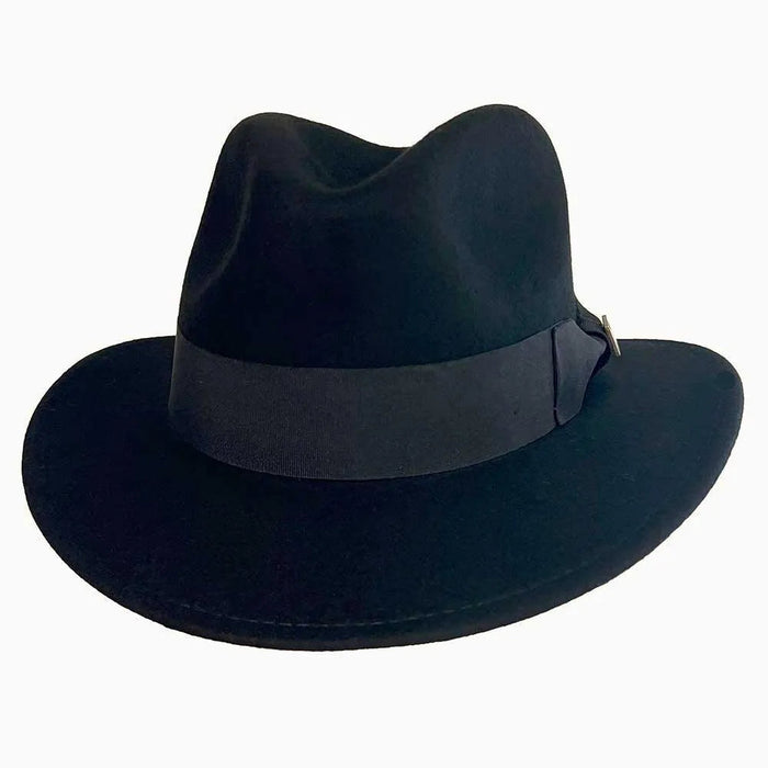 Deadwood Trading South Side - Crushable Soft Wool Fedora Hat - Hatcountry