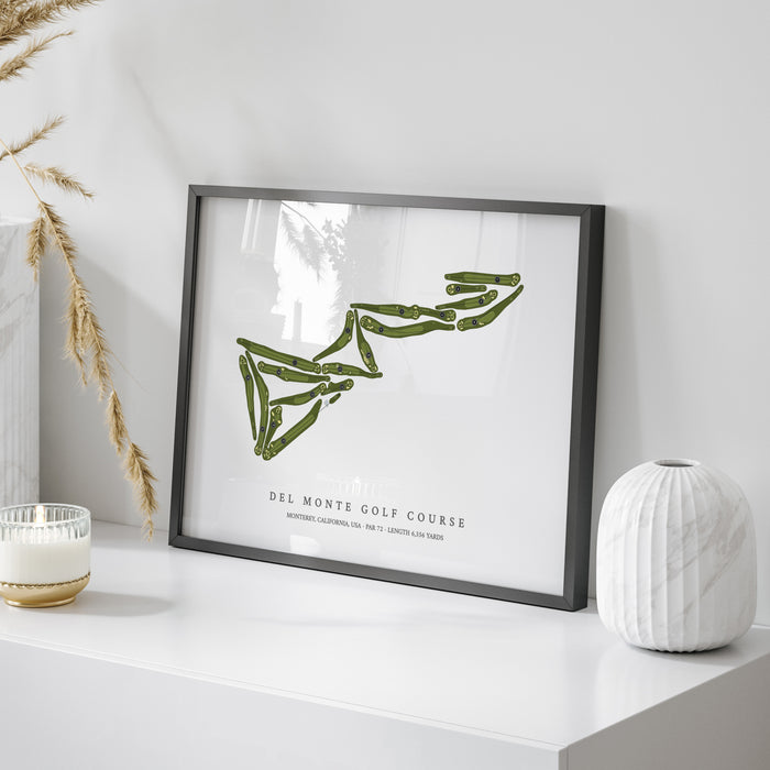 Del Monte Golf Course | Golf Course Map | On Table