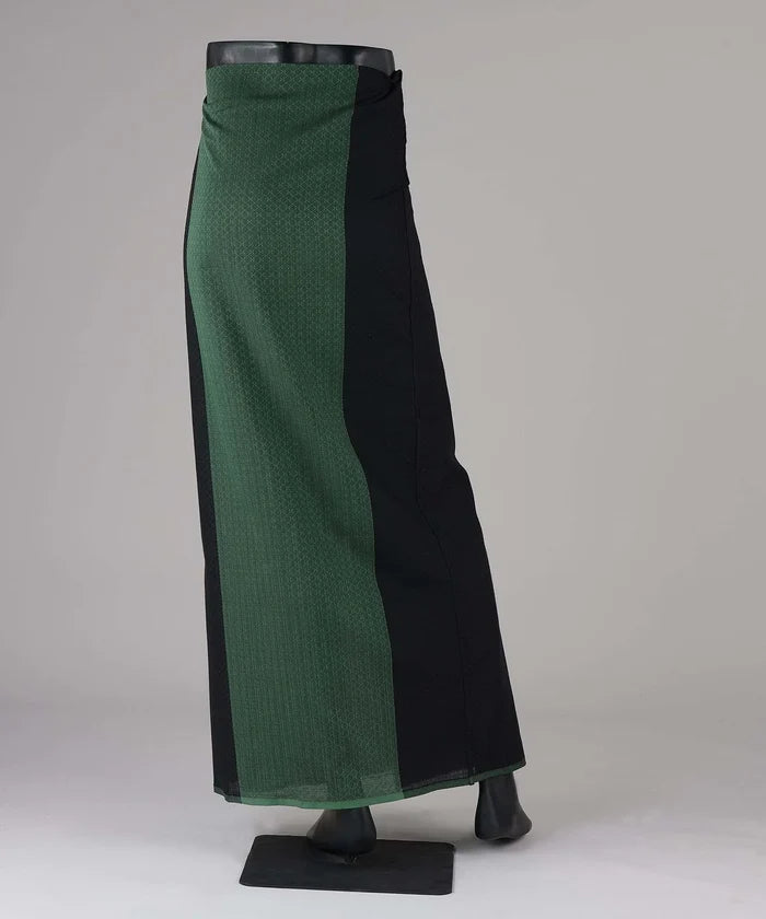 Premium Black Cotton Lungi for Men