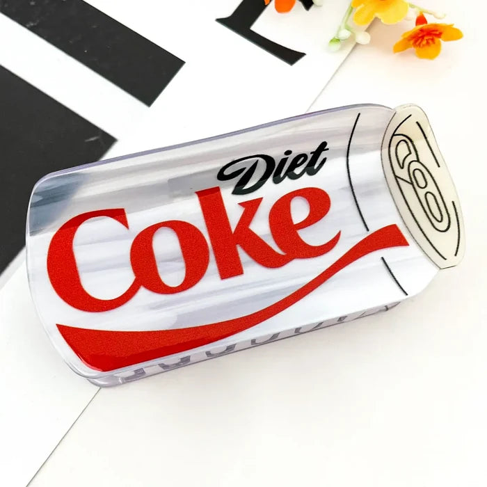 Diet Coke Hair Clip