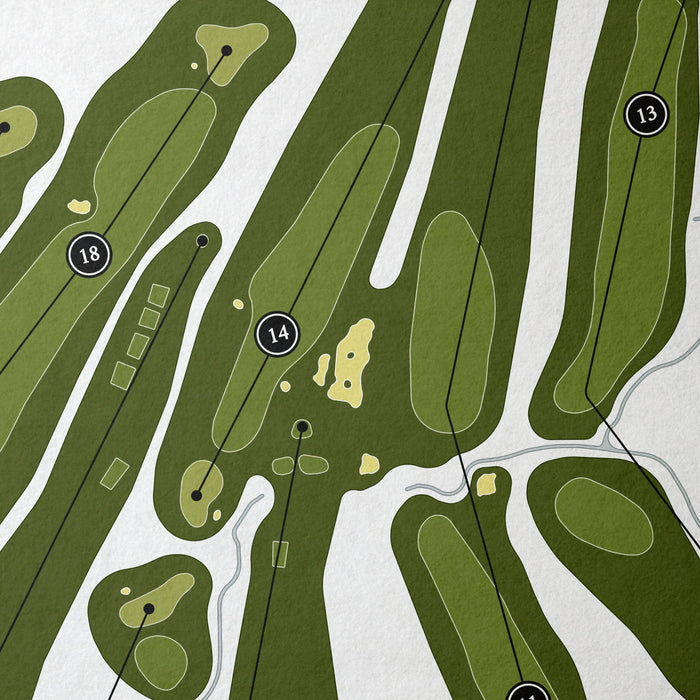 Dingle Golf Links | Golf Course Map | Close Up
