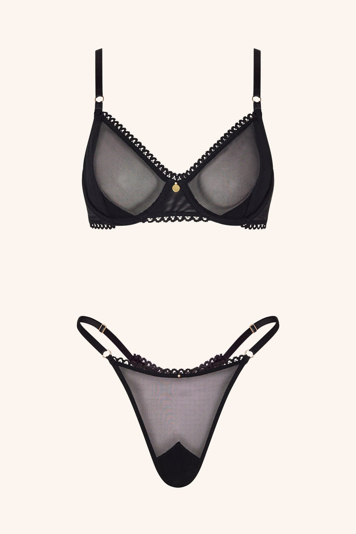 Dolce OS / Black Thong Fuchsia
