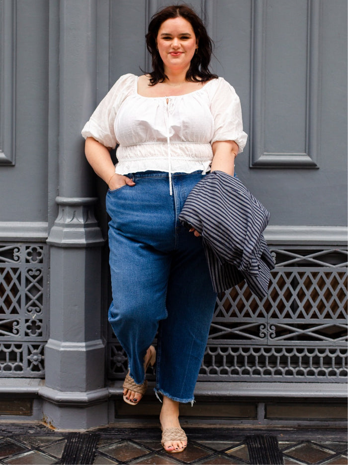 Drew Smocked Blouse - Laluxe Femme