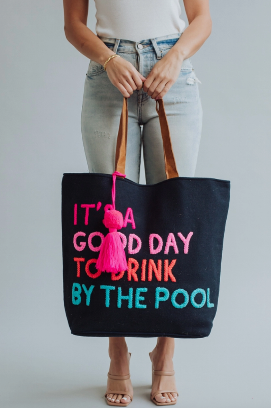 Drink By The Pool Tote