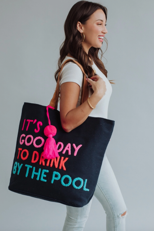 Drink By The Pool Tote