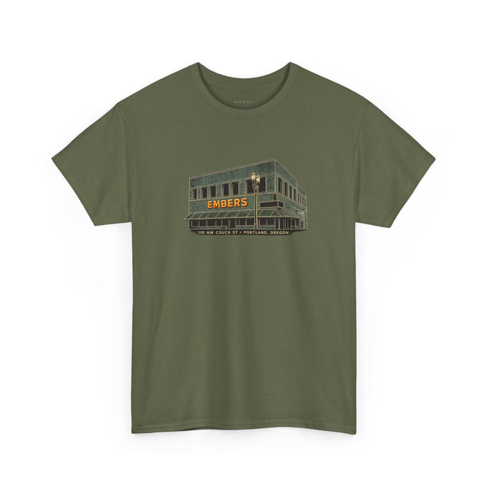 Embers Portland Oregon 1969–2017 | Historic LGBTQ Nightlife T-Shirt