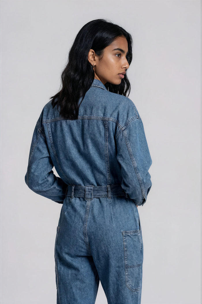 & Other Stories - Enza Jumpsuit - Blue -