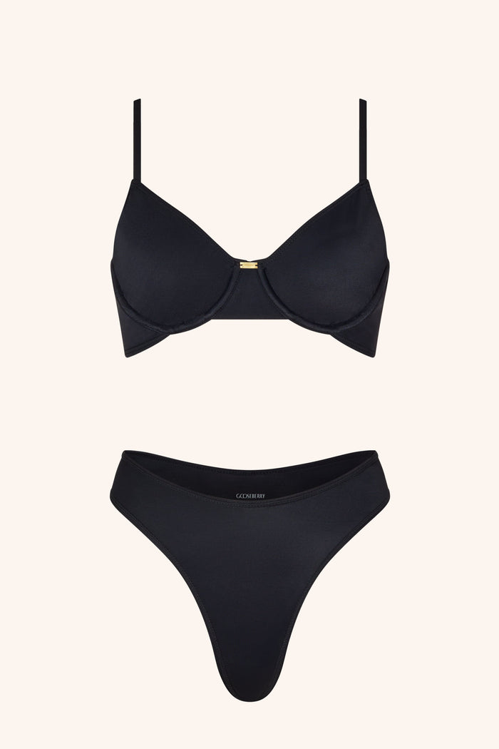Everyday XS / Black Bra Brown