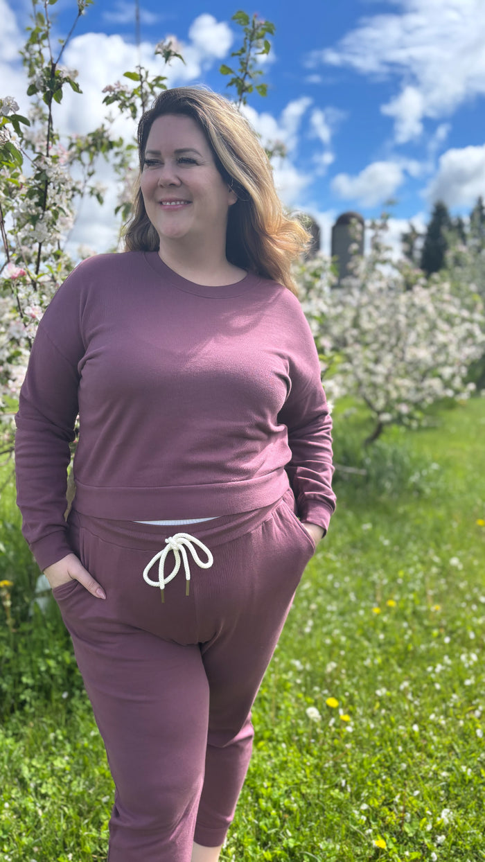 Everyday Jogger in Rose Pink