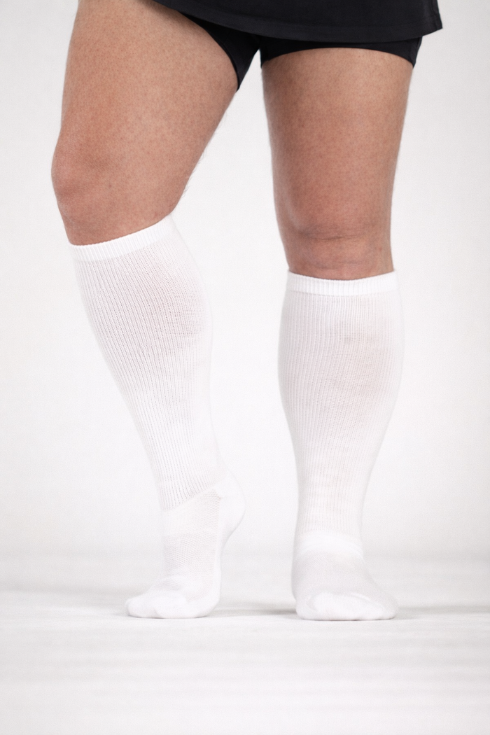 Extra Stretch Diabetic Friendly Socks | Below The Knee Length