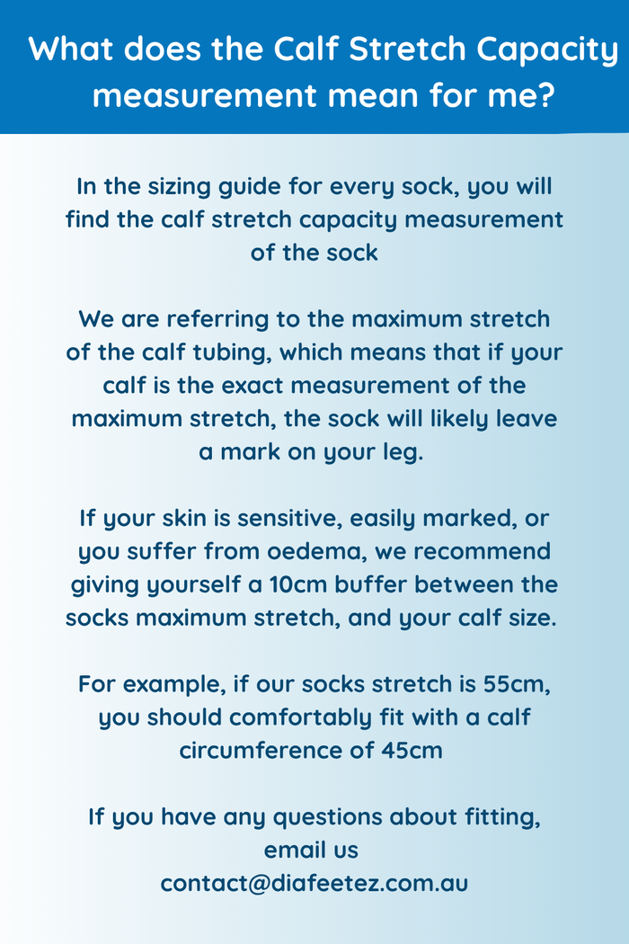 Extra Stretch Diabetic Friendly Socks  | Crew Length
