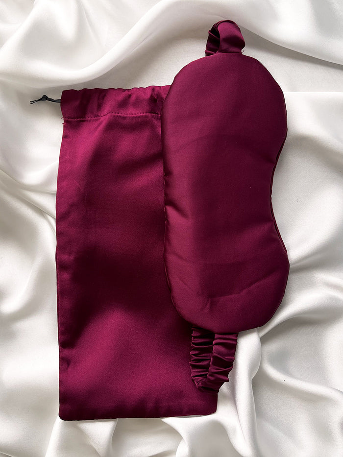 EYE MASK, PLUM