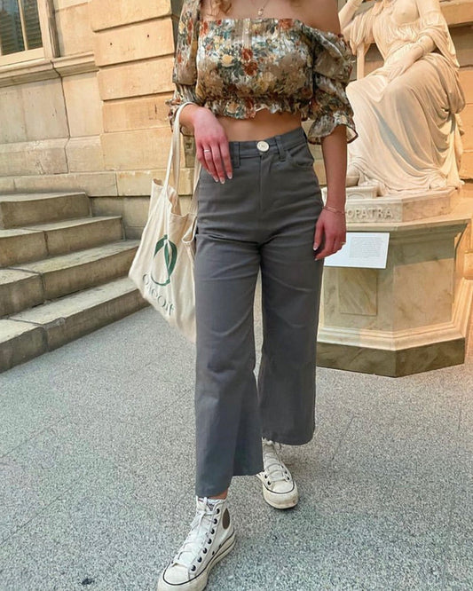 Whimsy & Row - Flora Pant in Grey -