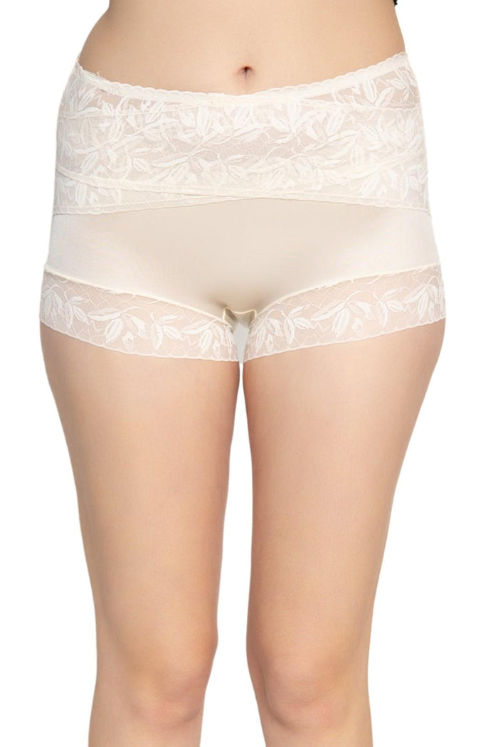 Floral Lace High-Rise Hipster Panty- Pack of 2