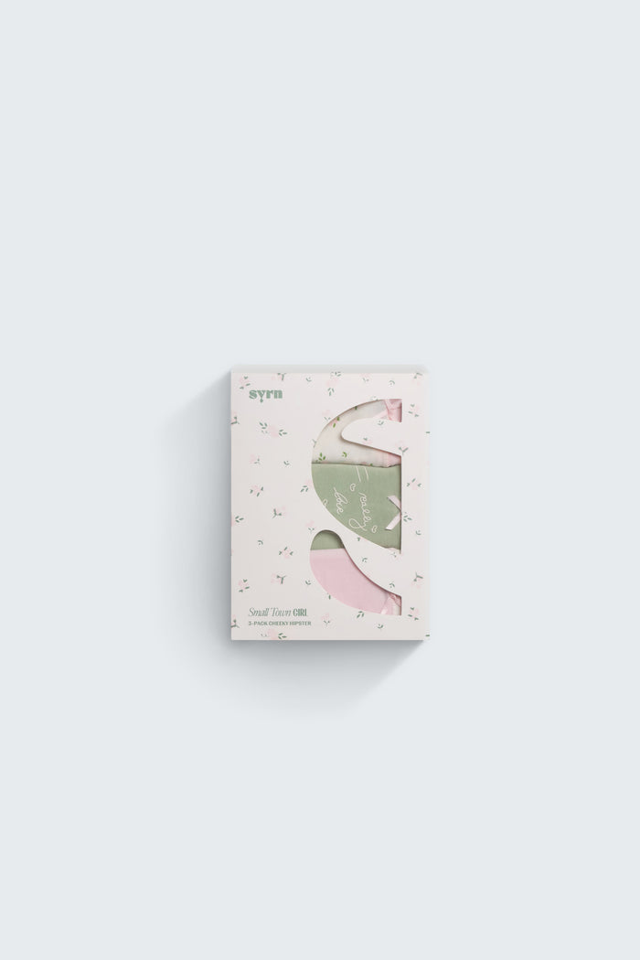 Flower Girl cheeky hipster panty pack