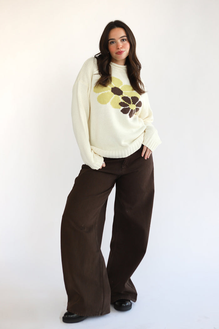 Callahan Knitwear - Flower Power Pullover -