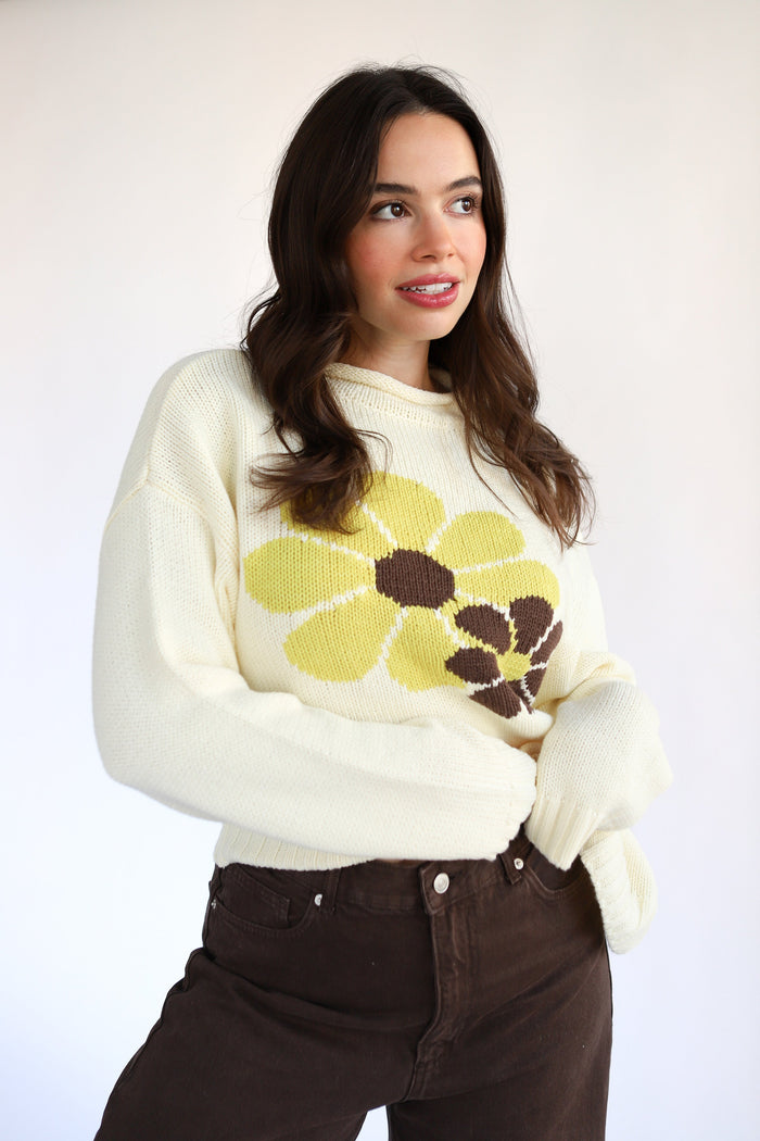Callahan Knitwear - Flower Power Pullover -