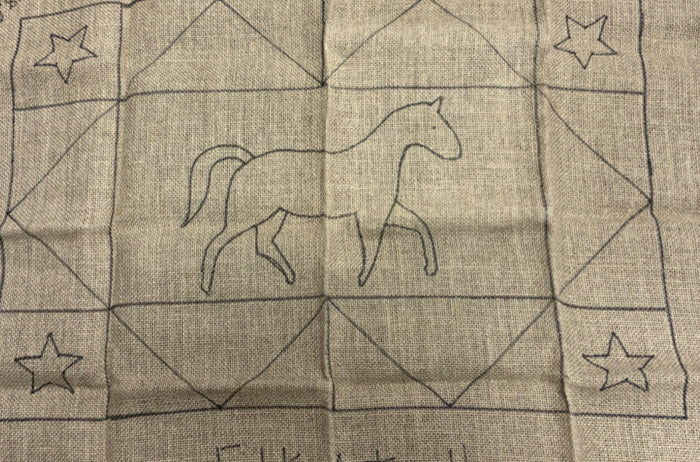 Folk Art Horse or Crow