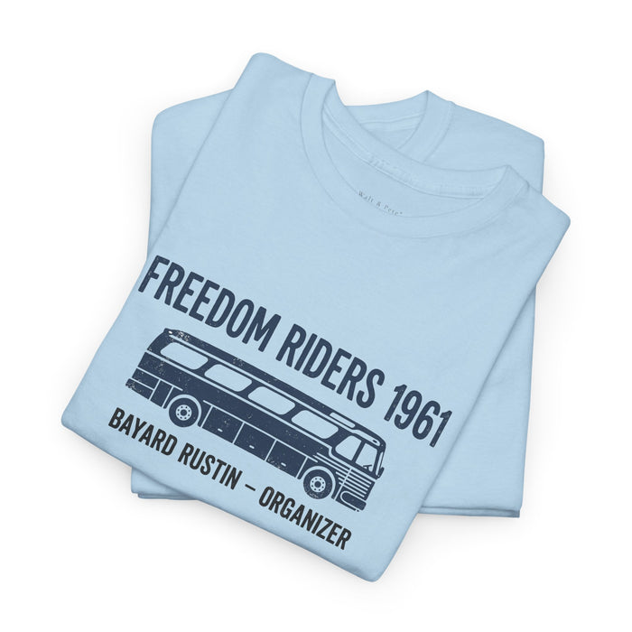 Freedom Riders 1961 bus graphic shirt