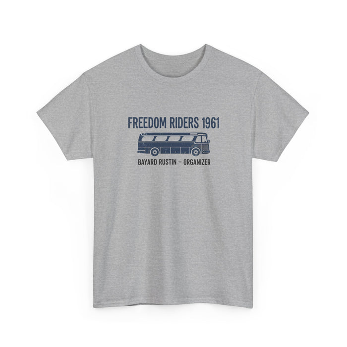 vintage protest bus equality tee