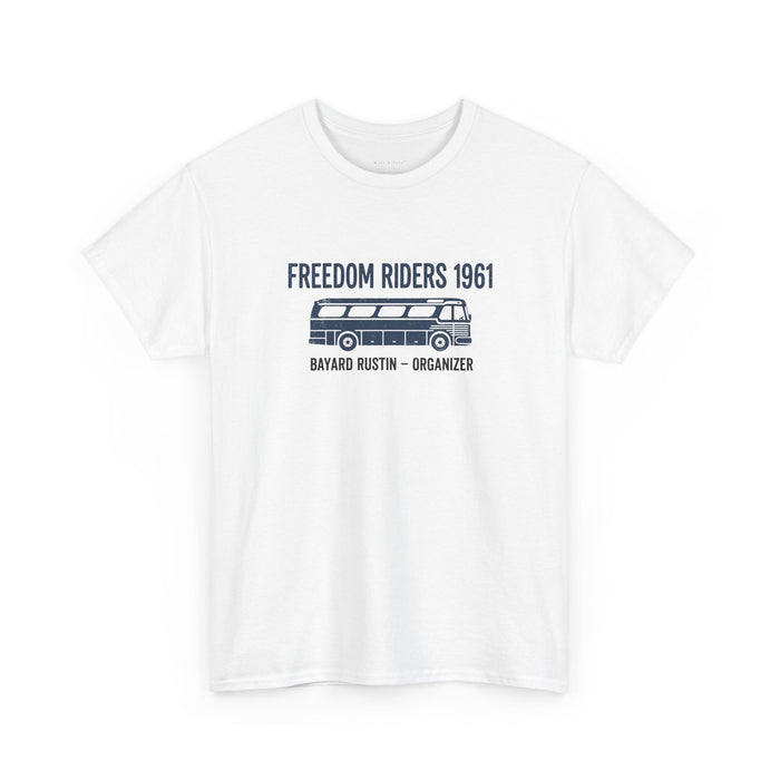 Freedom Riders 1961 T-Shirt | Bayard Rustin Organizer Tee