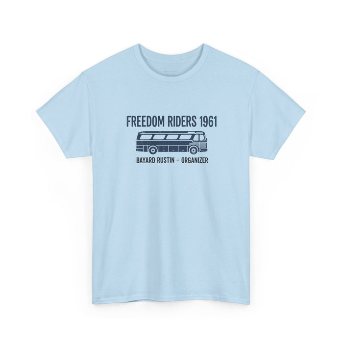 Freedom Riders 1961 T-Shirt | Bayard Rustin Organizer Tee