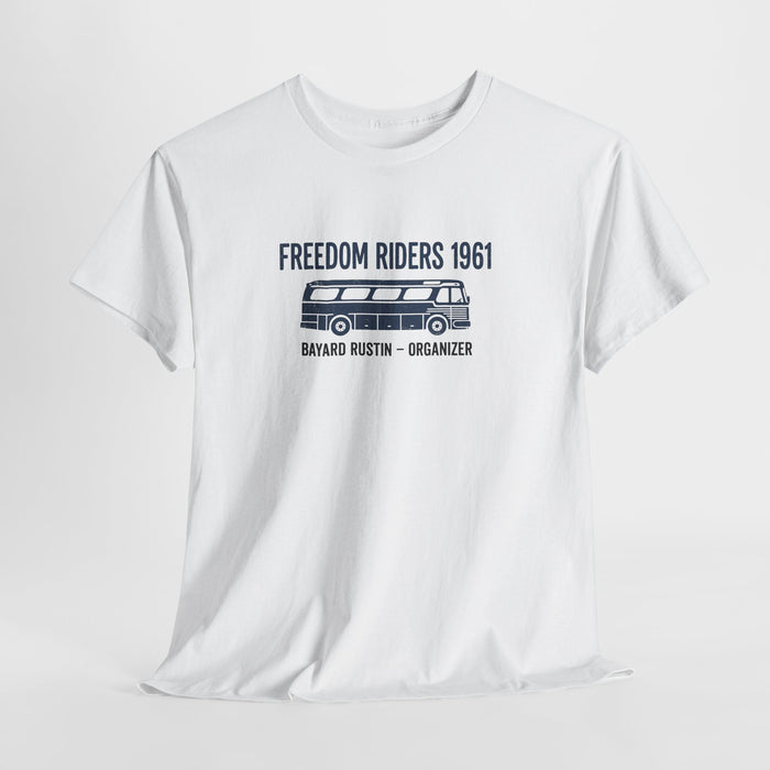 Freedom Riders 1961 T-Shirt | Bayard Rustin Organizer Tee