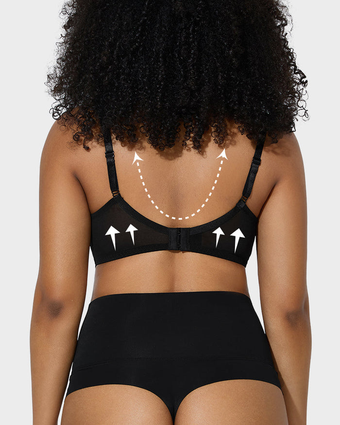 Full Coverage Lace Minimizer Bra