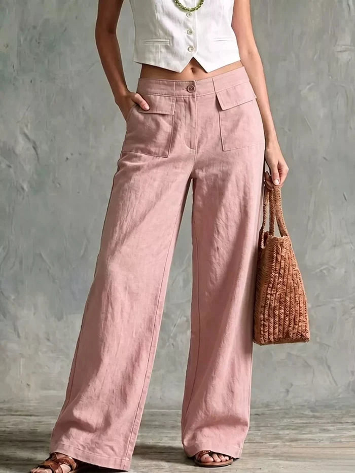Full Size Wide Leg Pants Plus Size