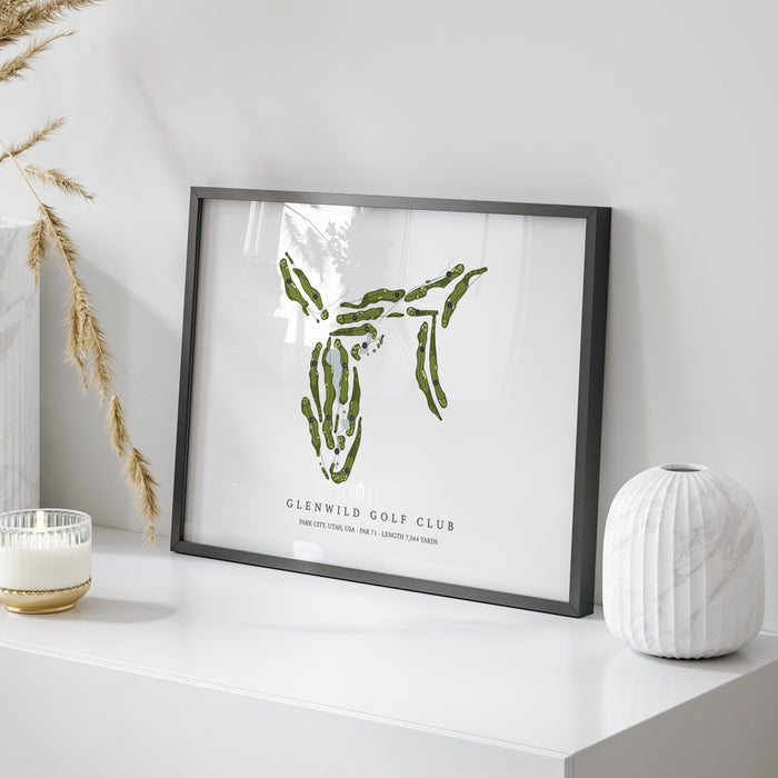 Glenwild Golf Club | Golf Course Map | On Table