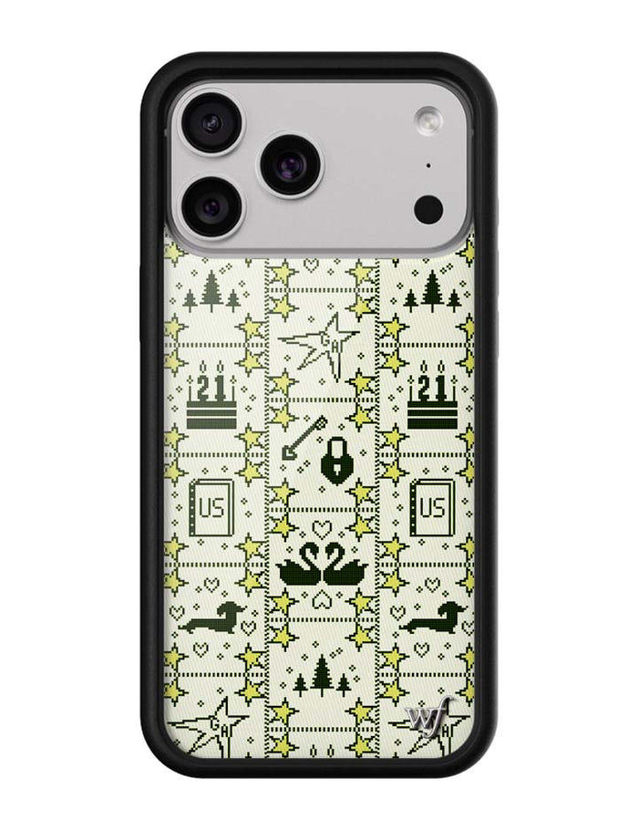 Wildflower iPhone case 17 Pro Max Gracie Abrams Black Hearts