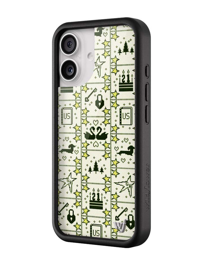 Wildflower iPhone case 17 Gracie Abrams Black Hearts