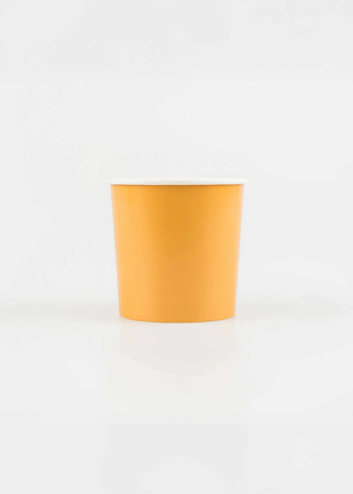 Meri Meri - Harvest Yellow Tumbler Cups -