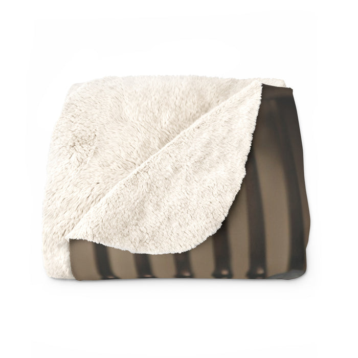 Heirloom Sherpa Blanket – paire 020 Premium fleece throw · 50x60, 60x80