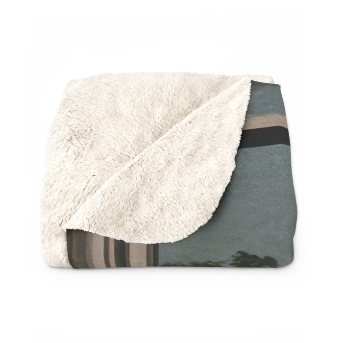 Heirloom Sherpa Blanket – paire 057 Premium fleece throw · 50x60, 60x80