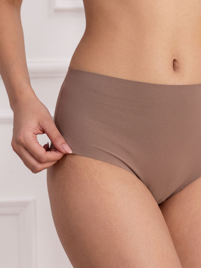High-Rise Laser Hipster Panty- Pack of 5