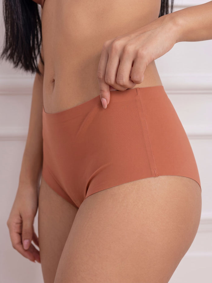 High-Rise Laser Hipster Panty- Pack of 5
