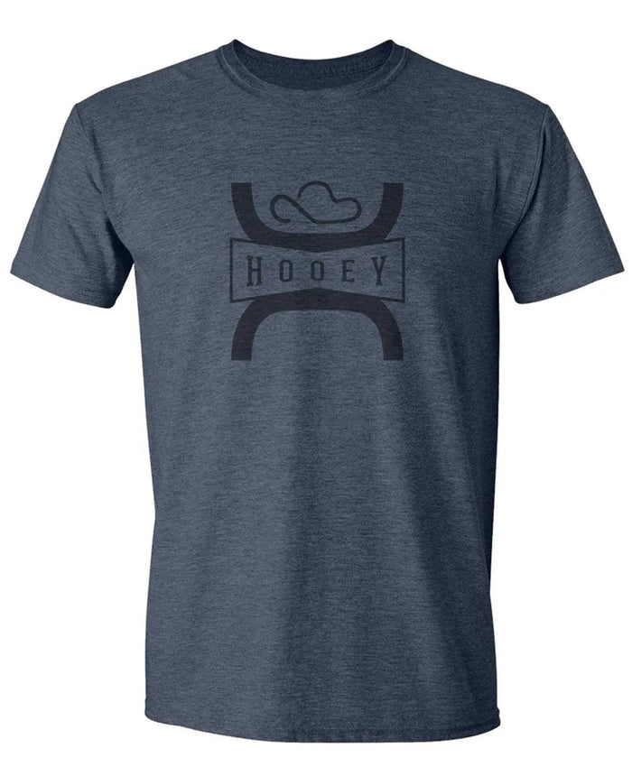 HOOey Split Hooey (Heather Navy) - Mens T-Shirt - Hatcountry