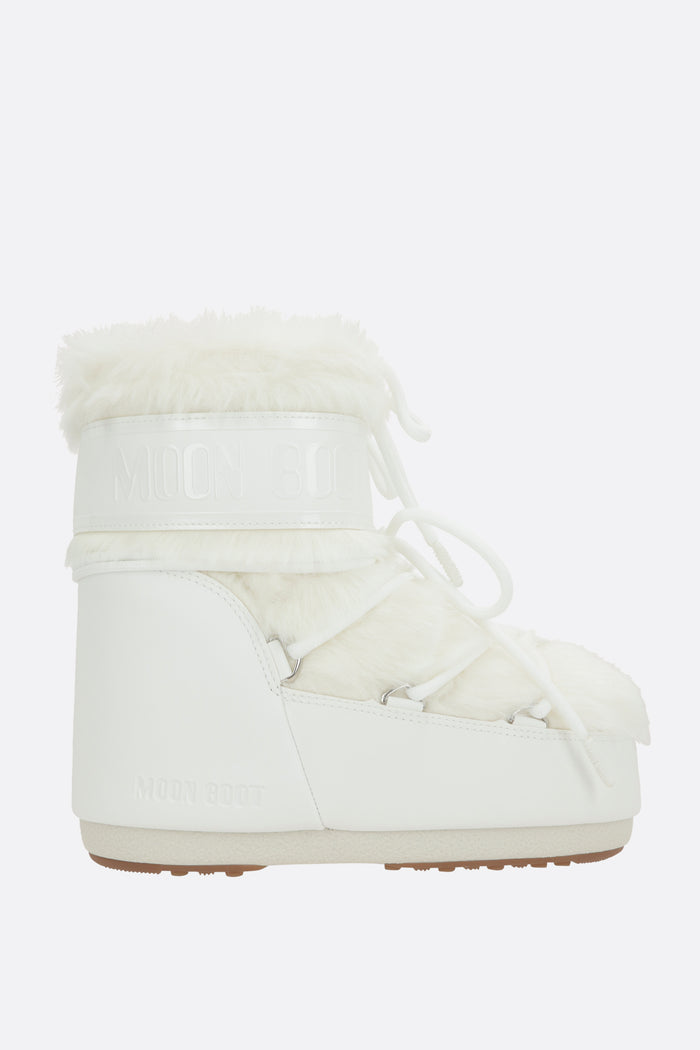 Icon Low snow boots in faux fur