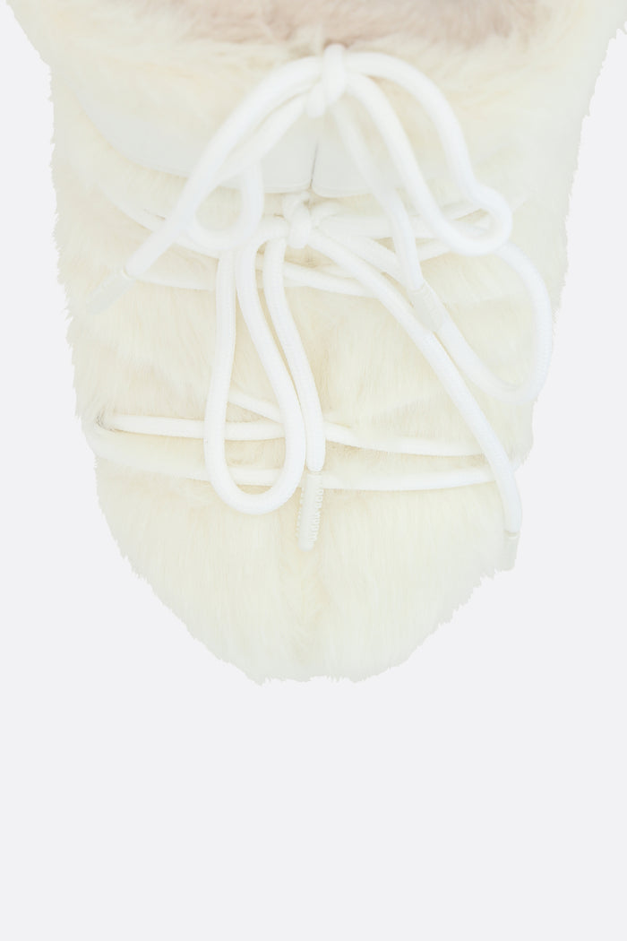 Icon Low snow boots in faux fur